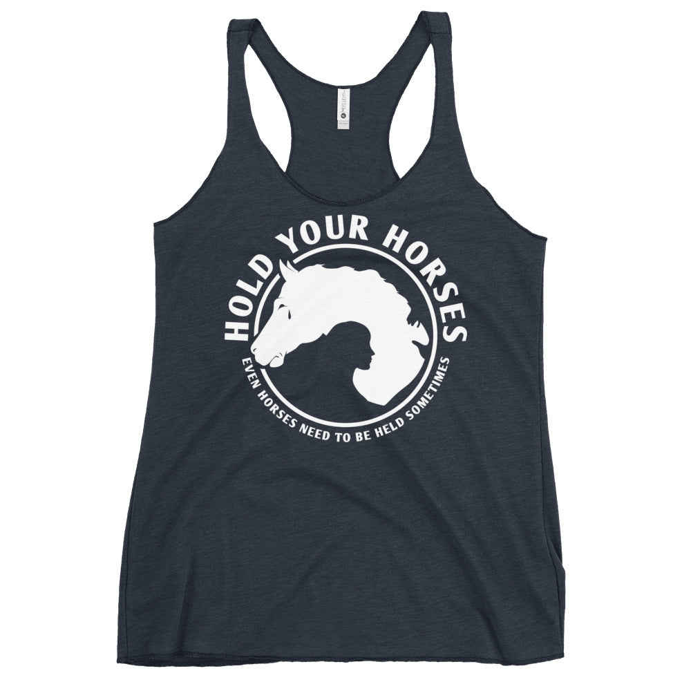 Hold Your Horses Women's Racerback Tank