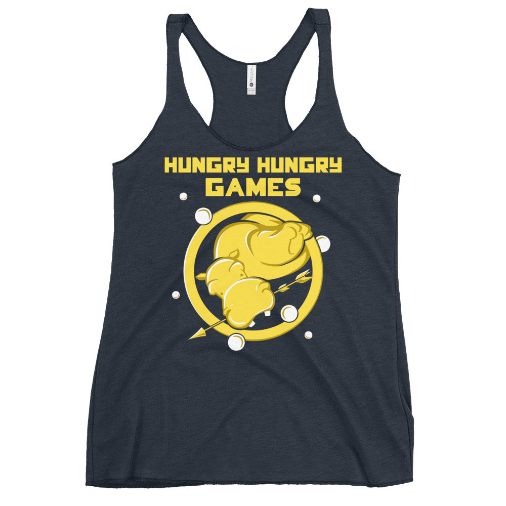 Hungry Hungry Games Women's Racerback Tank