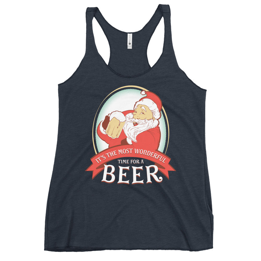 It's the Most Wonderful Time Women's Racerback Tank