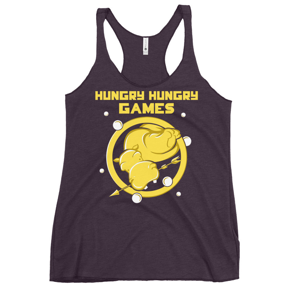Hungry Hungry Games Women's Racerback Tank