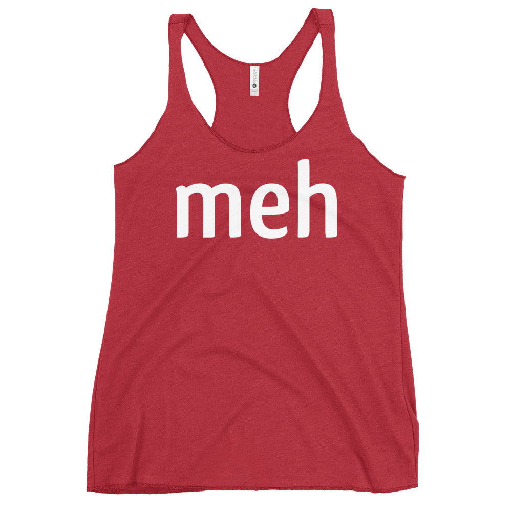 Meh Shirt Women's Racerback Tank product image 6