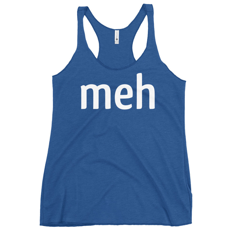 Meh Shirt Women's Racerback Tank product image 7