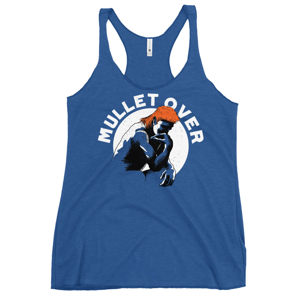 Mullet Over Women's Racerback Tank