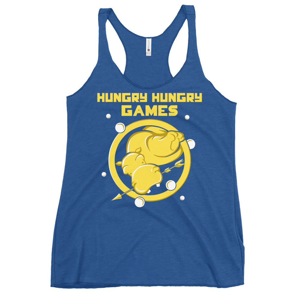 Hungry Hungry Games Women's Racerback Tank