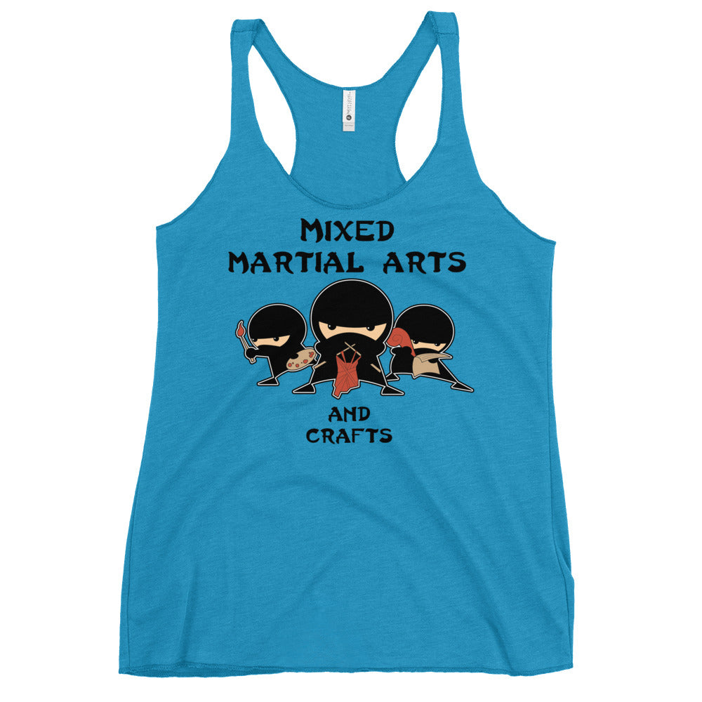 Mixed Martial Arts and Crafts Women's Racerback Tank