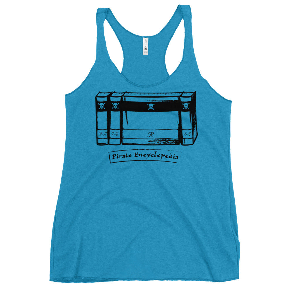 Pirate Encyclopedia Women's Racerback Tank
