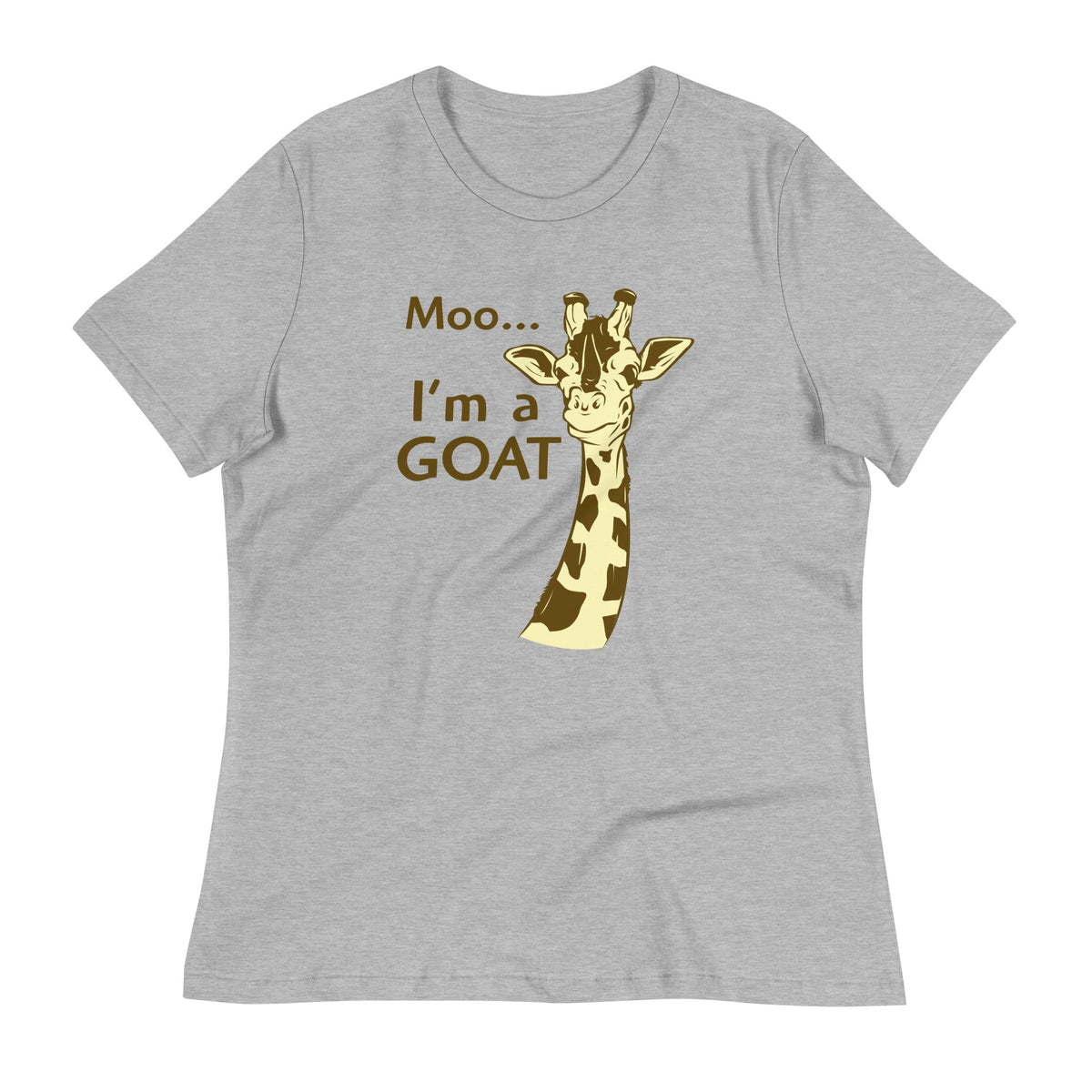 Moo, I'm A Goat Women's Signature Tee product image 4