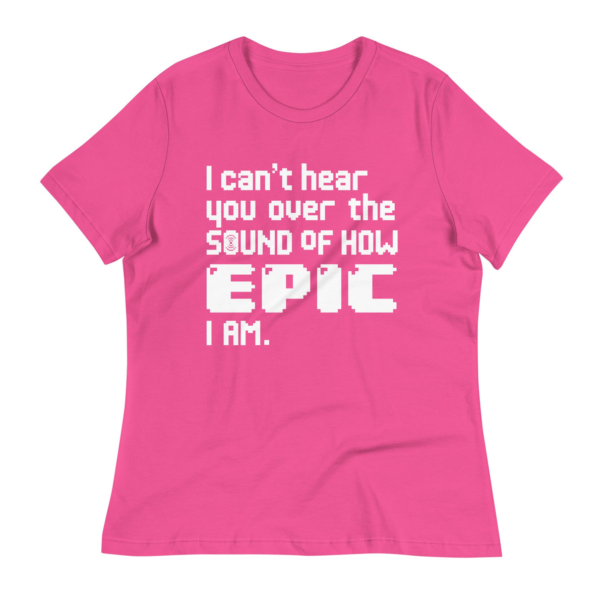 I Can't Hear You Women's Signature Tee product image 5