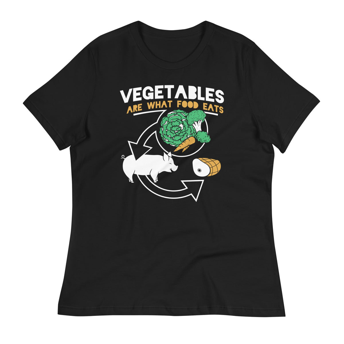 Vegetables Are What Food Eats Women's Signature Tee product image 2