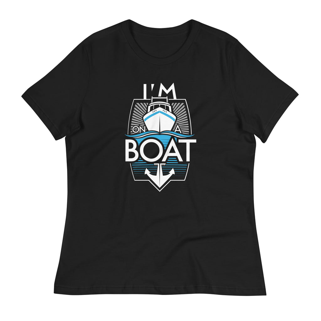 I'm On A Boat Women's Signature Tee product image 2