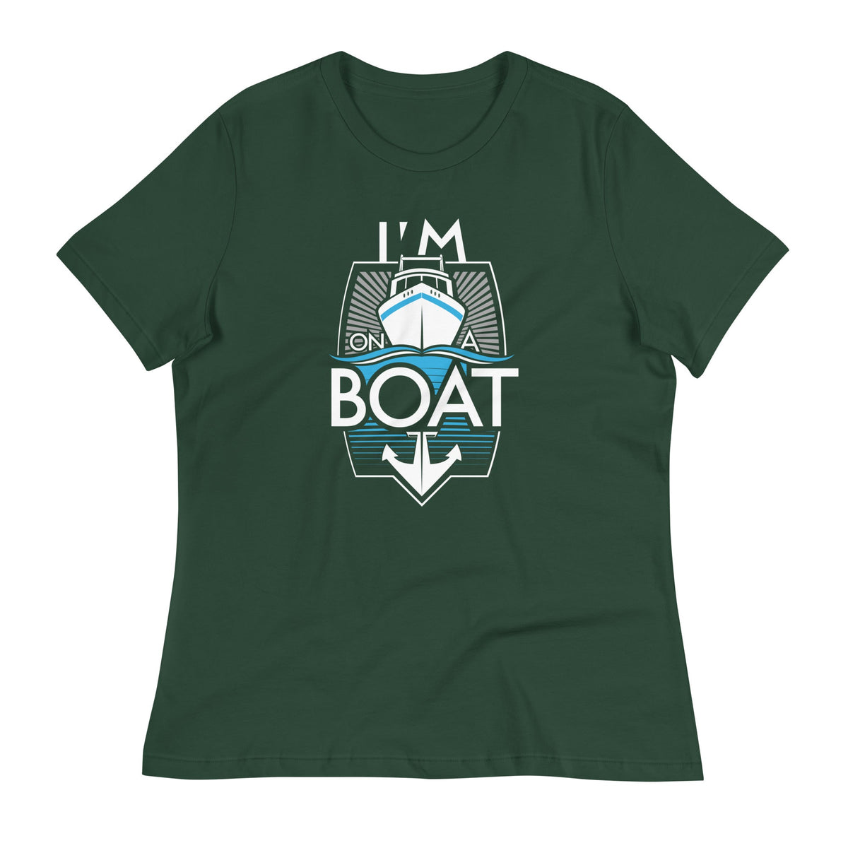 I'm On A Boat Women's Signature Tee product image 5