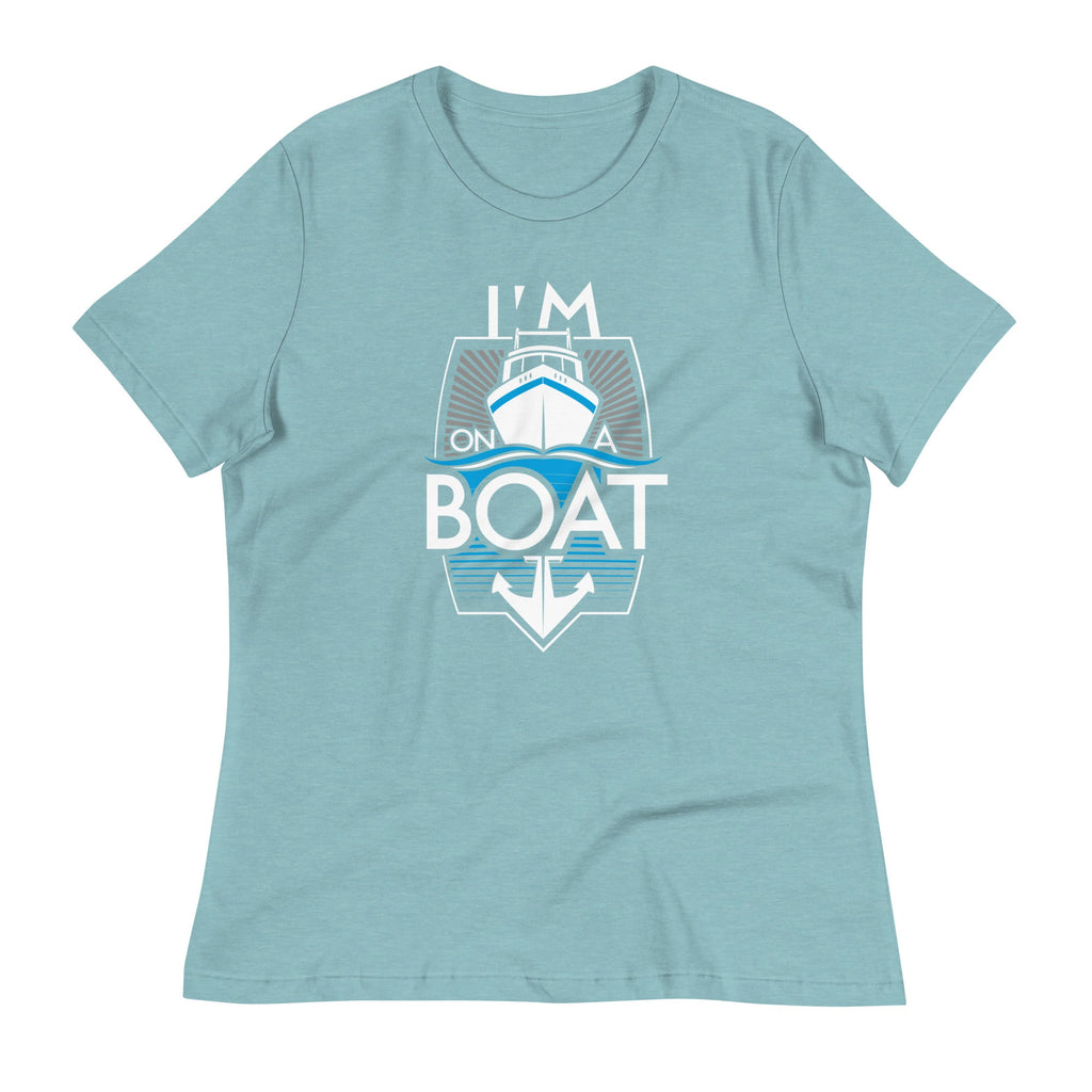 I'm On A Boat Women's Signature Tee product image 3