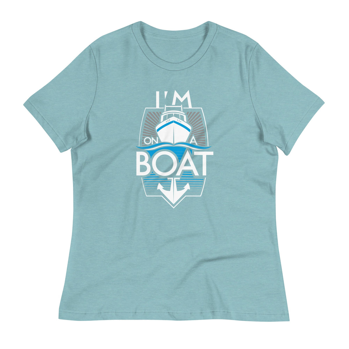 I'm On A Boat Women's Signature Tee product image 3