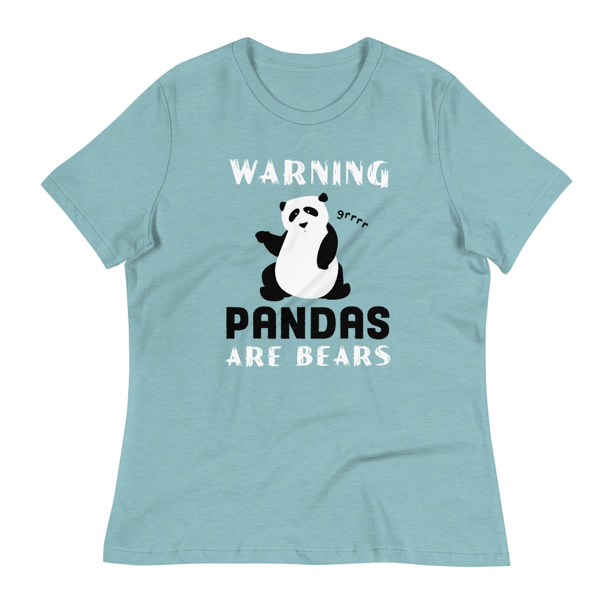 Warning, Pandas Are Bears Women's Signature Tee product image 5