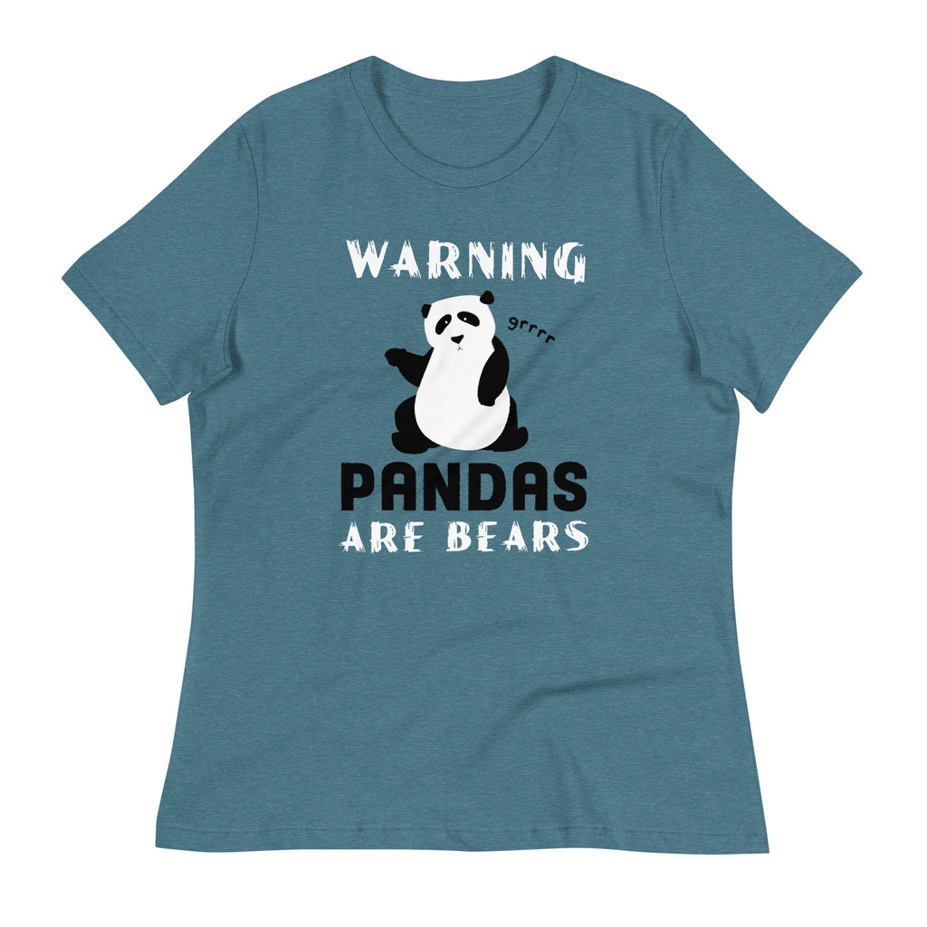 Warning, Pandas Are Bears Women's Signature Tee product image 1