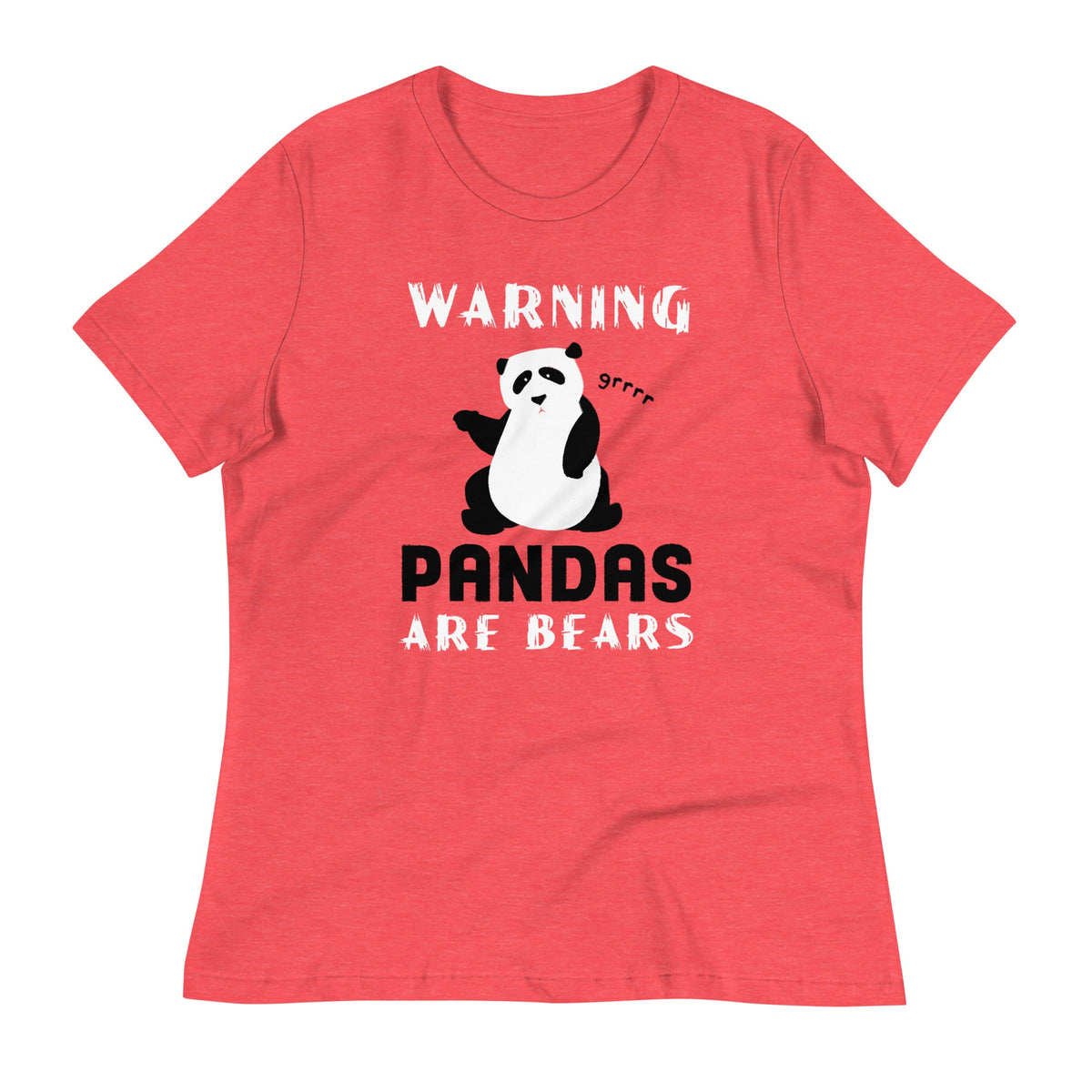 Warning, Pandas Are Bears Women's Signature Tee product image 6