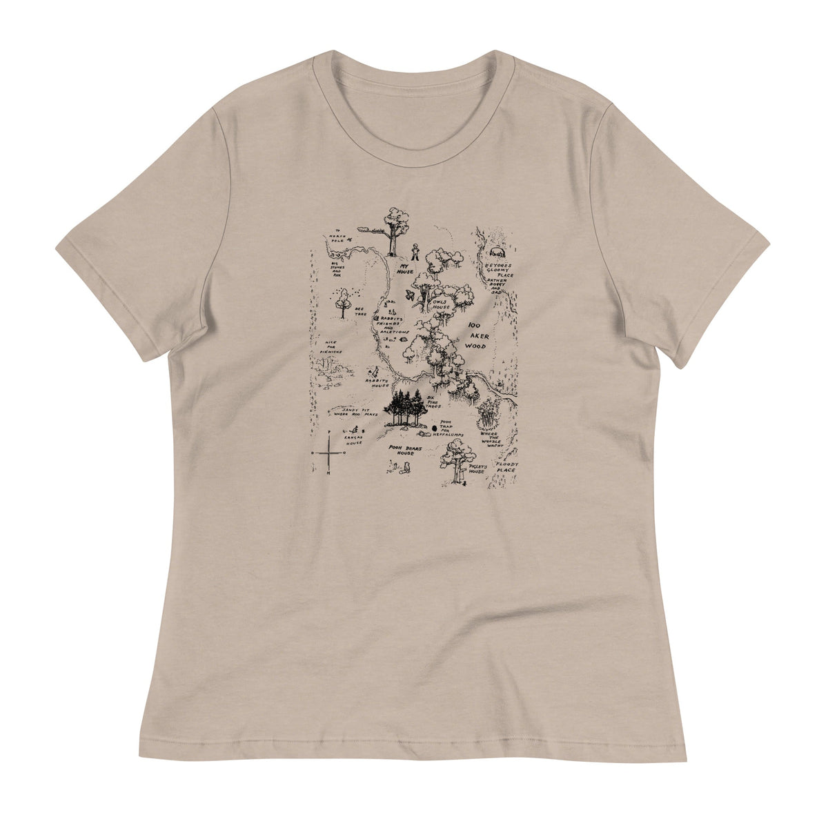 100 Acre Map Women's Signature Tee product image 2
