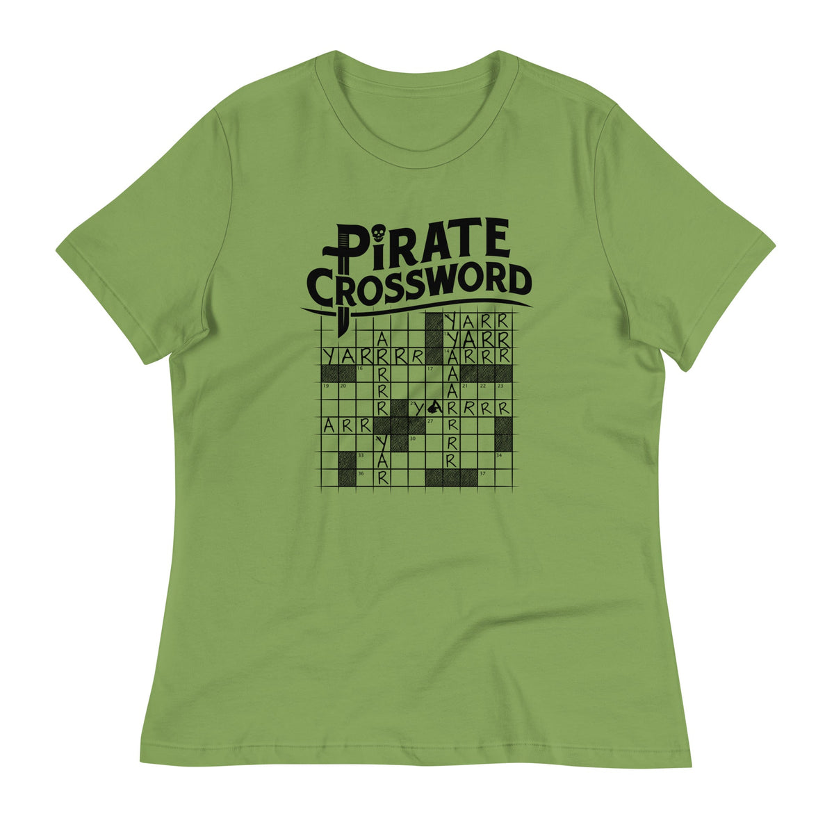 Pirate Crossword Women's Signature Tee product image 3