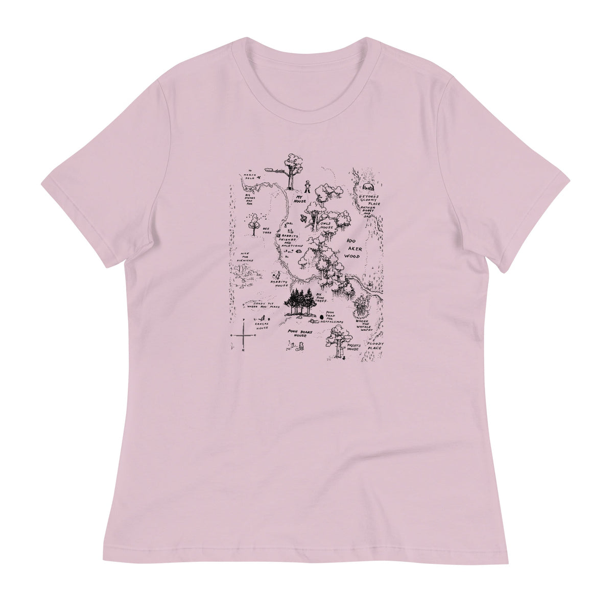 100 Acre Map Women's Signature Tee product image 4
