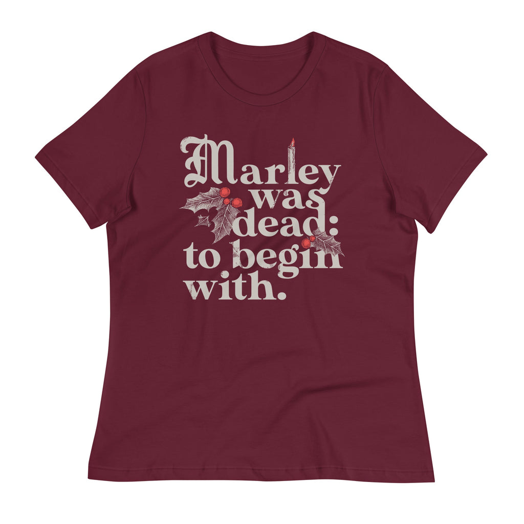 Marley Was Dead: To Begin With Women's Signature Tee product image 3