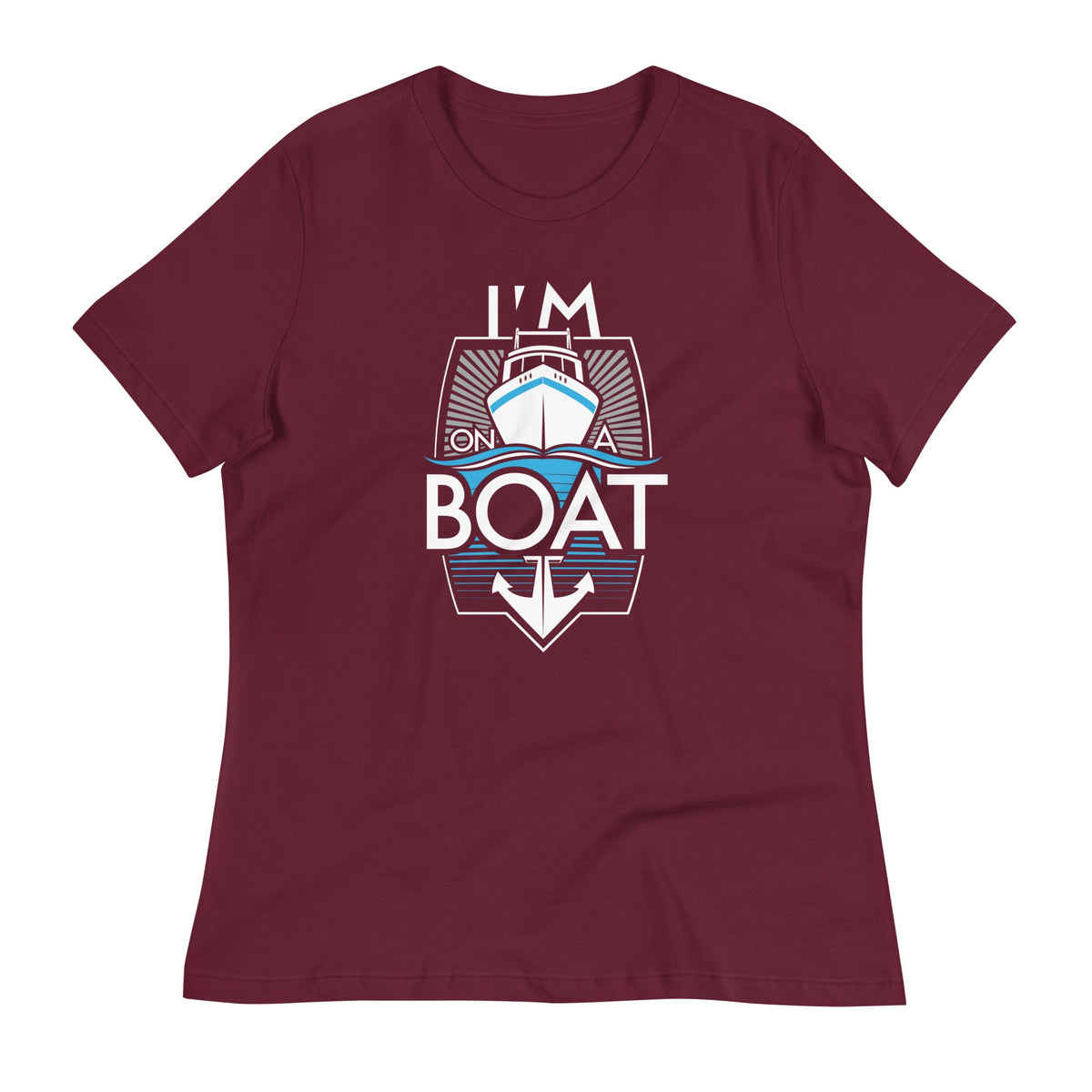 I'm On A Boat Women's Signature Tee product image 4