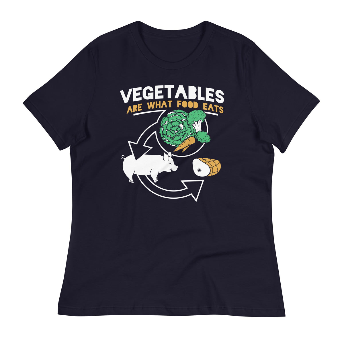 Vegetables Are What Food Eats Women's Signature Tee product image 1