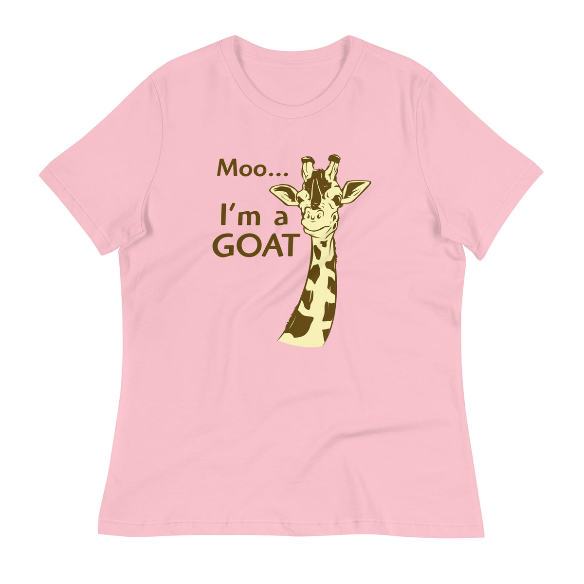 Moo, I'm A Goat Women's Signature Tee product image 3