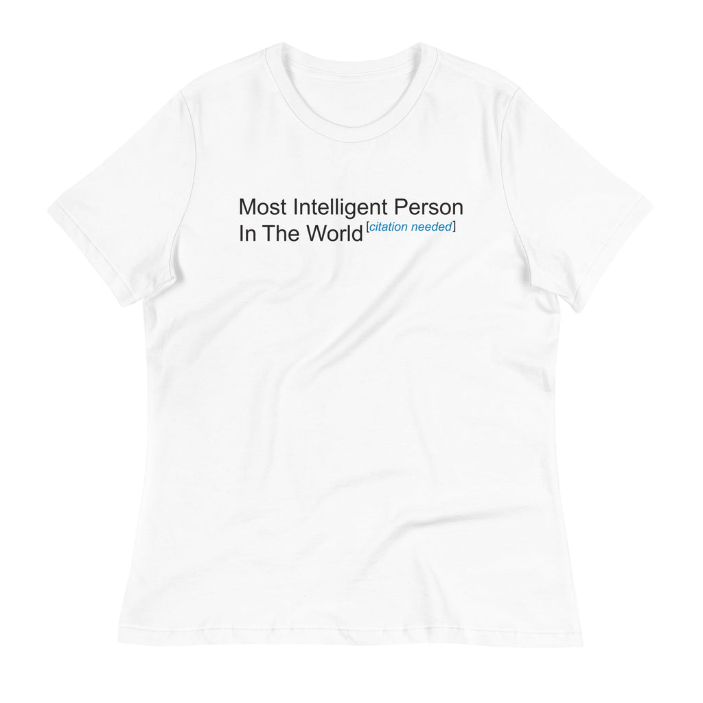 Most Intelligent Person in the World Citation Needed product image 1
