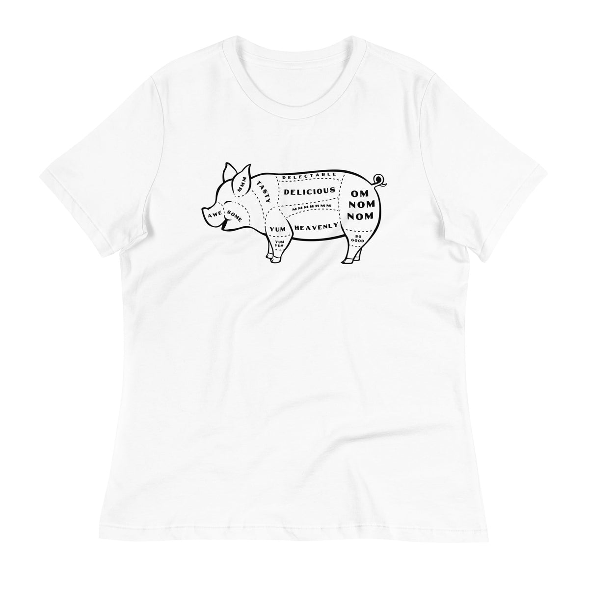 Tasty Pig Cuts Women's Signature Tee product image 5