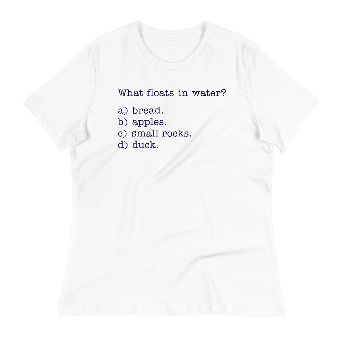 What Floats In Water? Women's Signature Tee product image 4