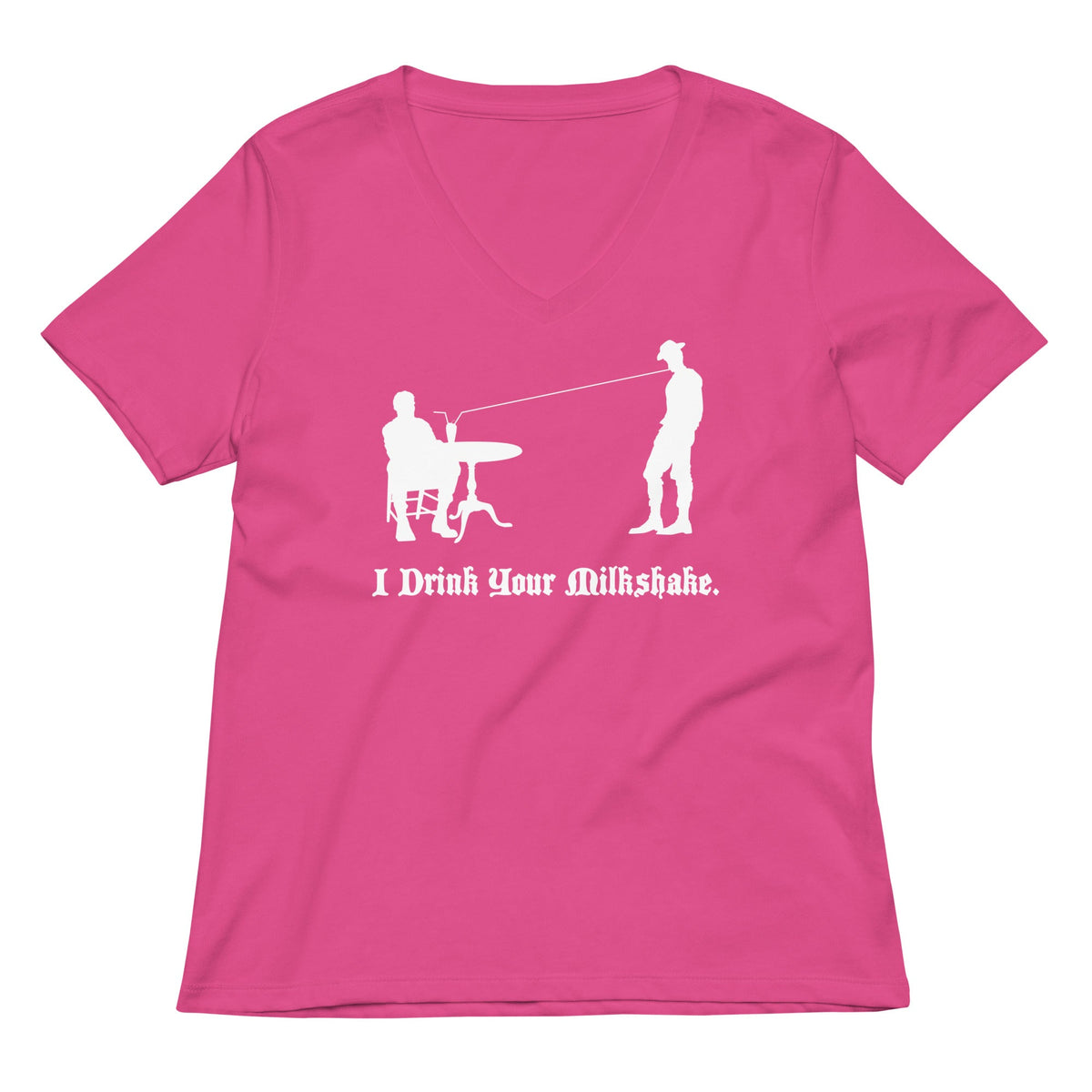 I Drink Your Milkshake Women's V-Neck Tee product image 4