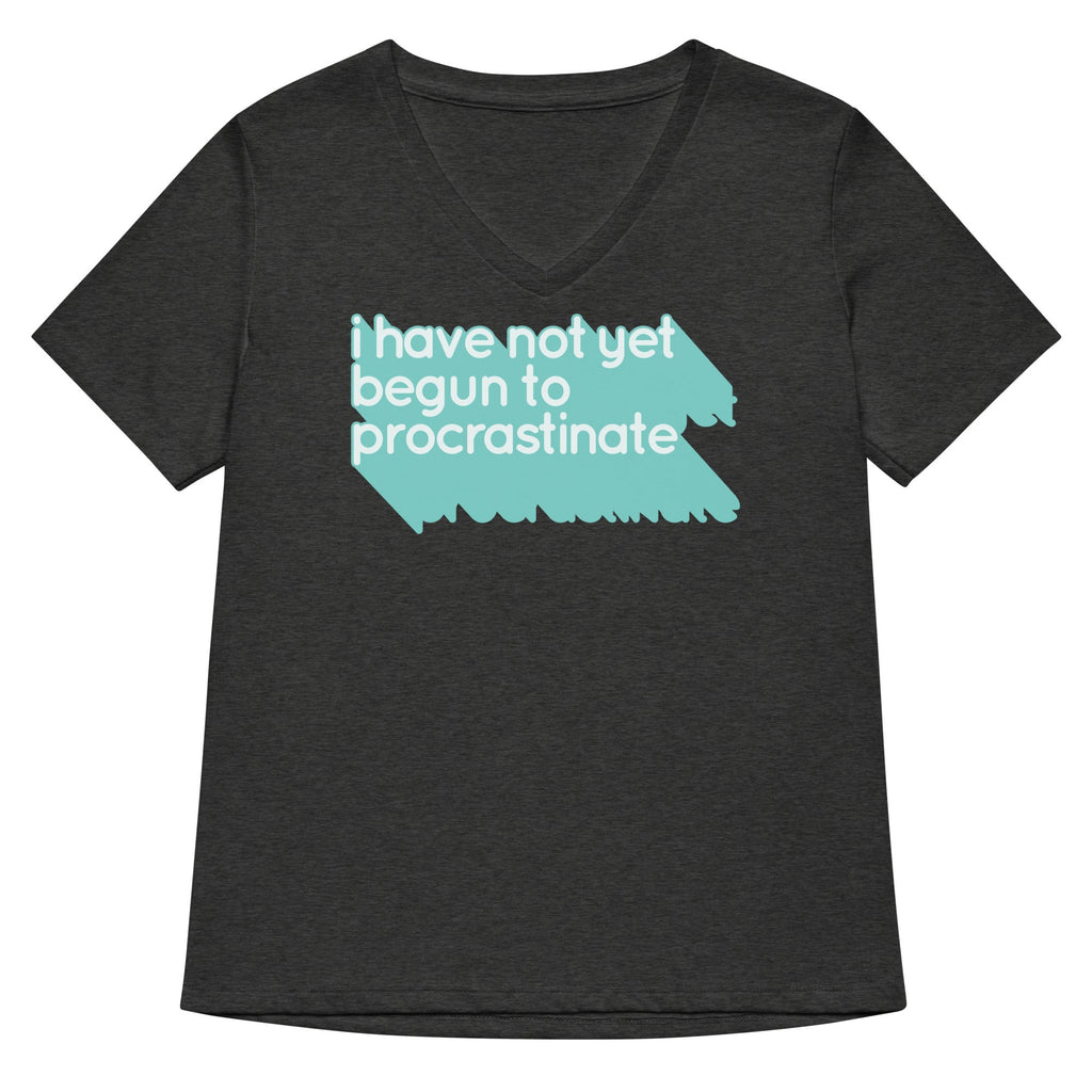 Not Begun To Procrastinate Women's V-Neck Tee product image 3