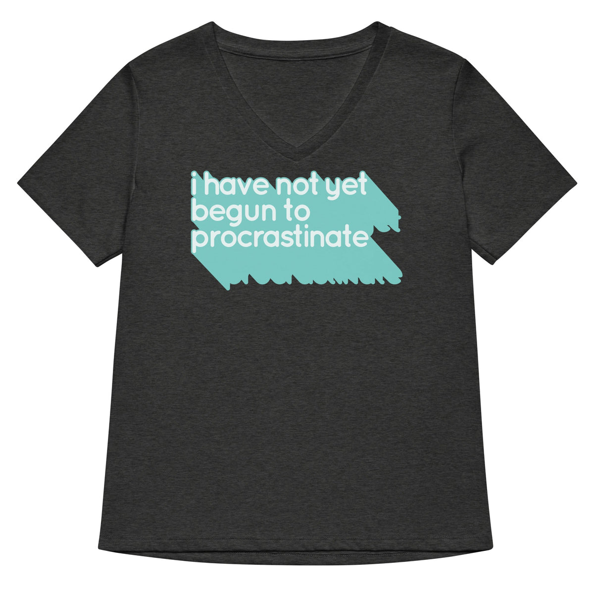 Not Begun To Procrastinate Women's V-Neck Tee product image 3