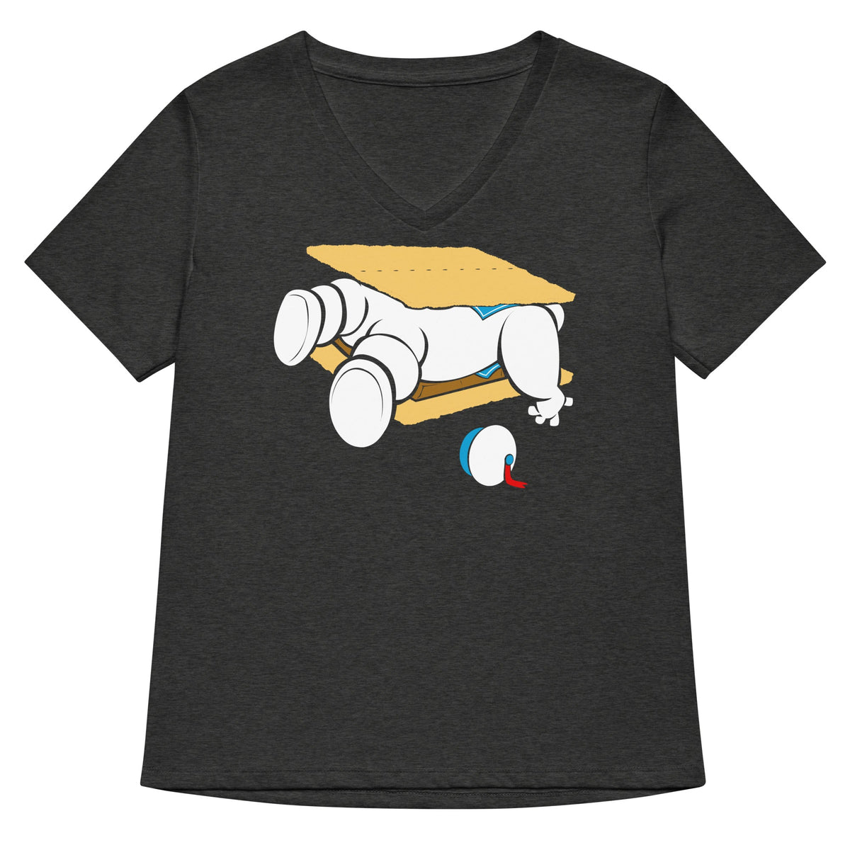 Stay S'more Women's V-Neck Tee product image 3
