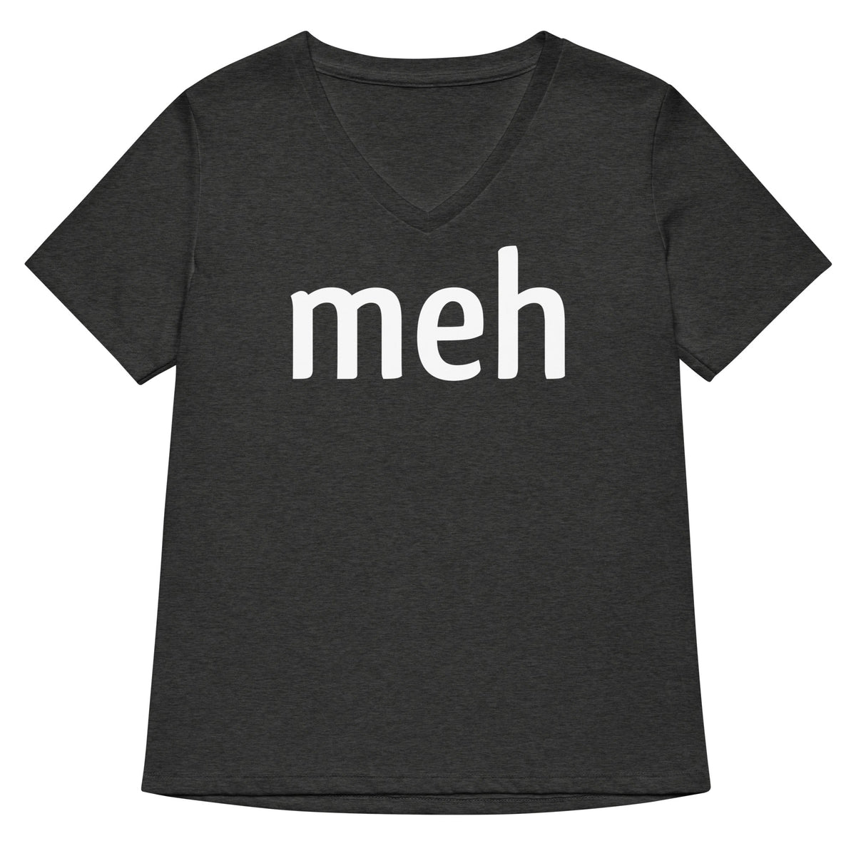 Meh Shirt Women's V-Neck Tee product image 3