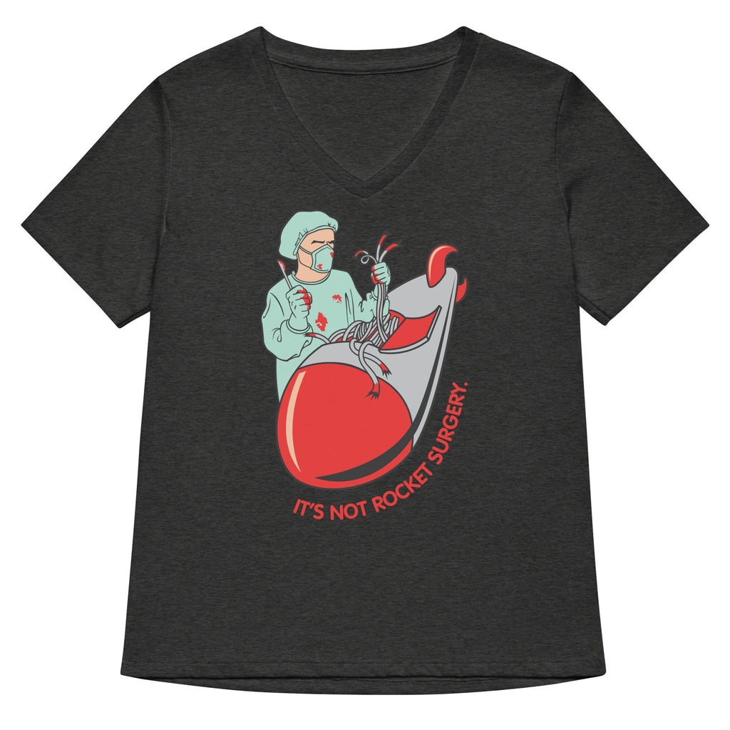 It's Not Rocket Surgery Women's V-Neck Tee product image 3