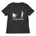 I Drink Your Milkshake Women's V-Neck Tee product image 1