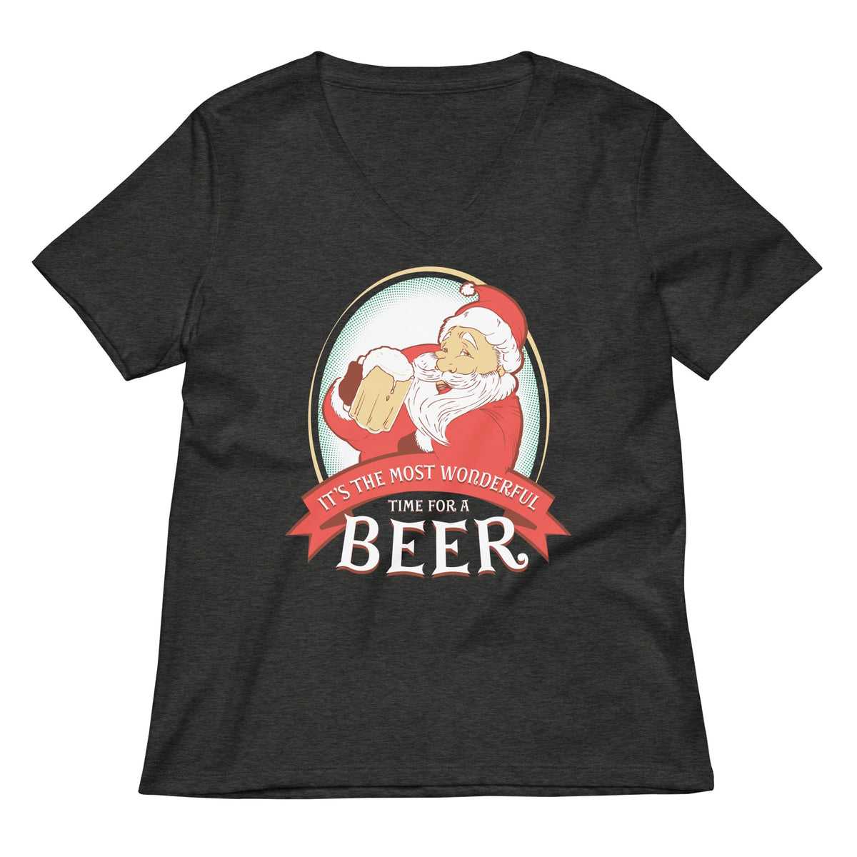 It's the Most Wonderful Time Women's V-Neck Tee product image 3
