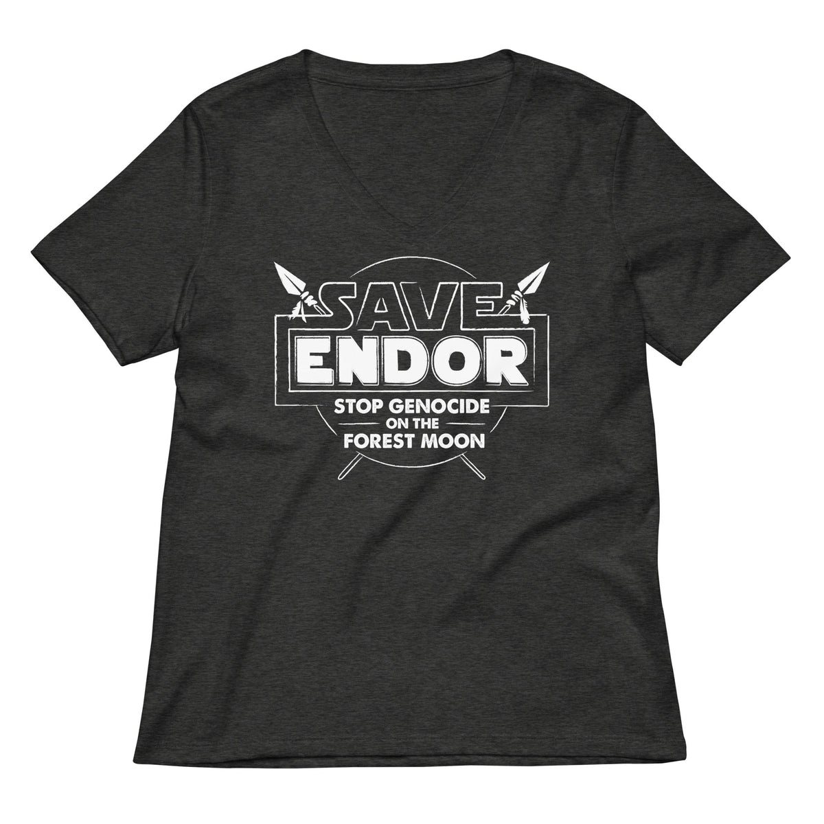 Save Endor Women's V-Neck Tee product image 3