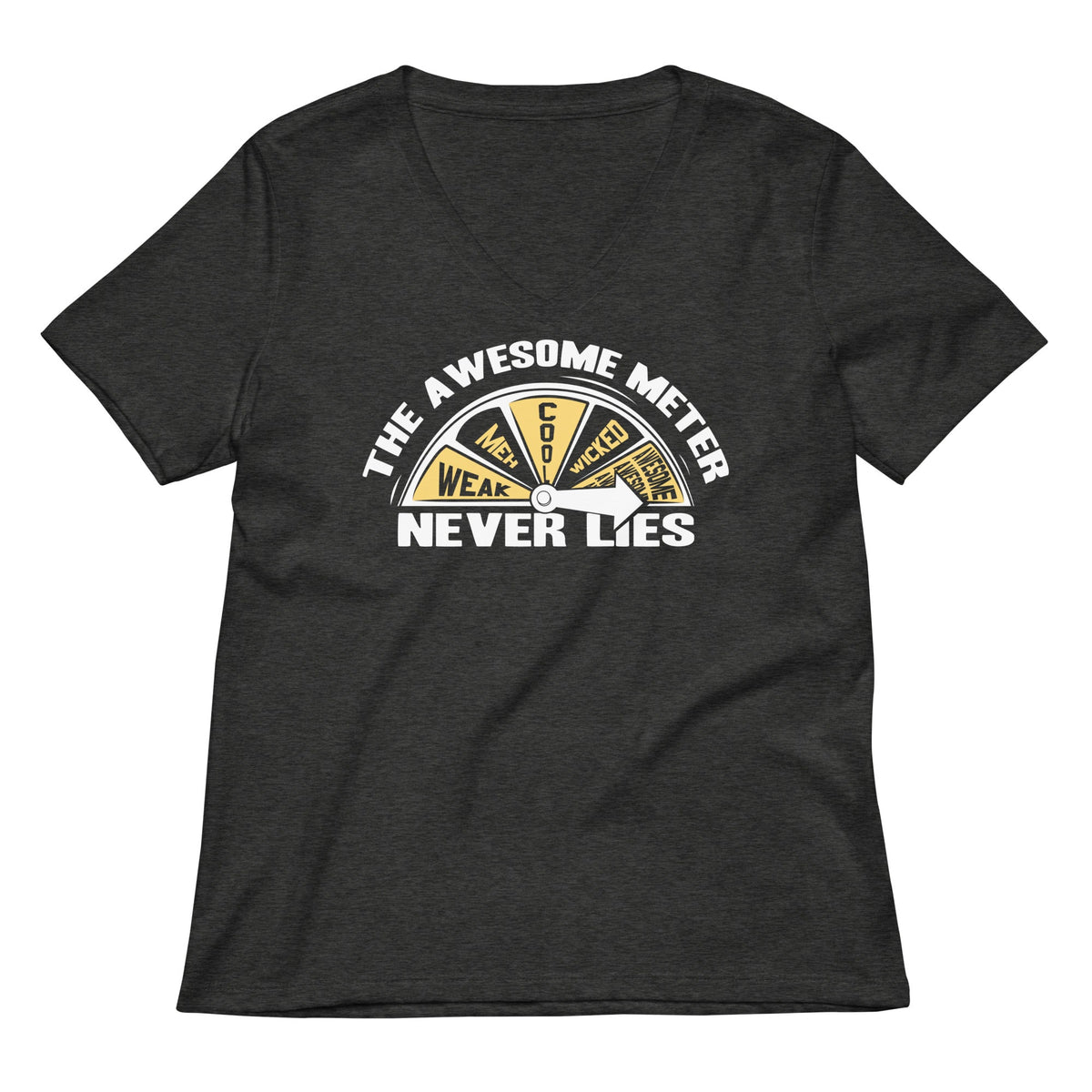 The Awesome Meter Women's V-Neck Tee product image 3