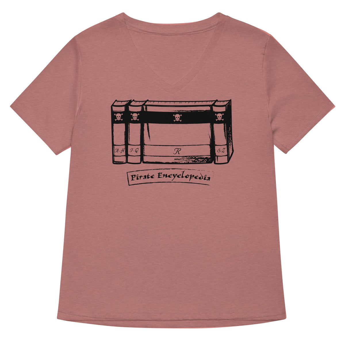 Pirate Encyclopedia Women's V-Neck Tee product image 3