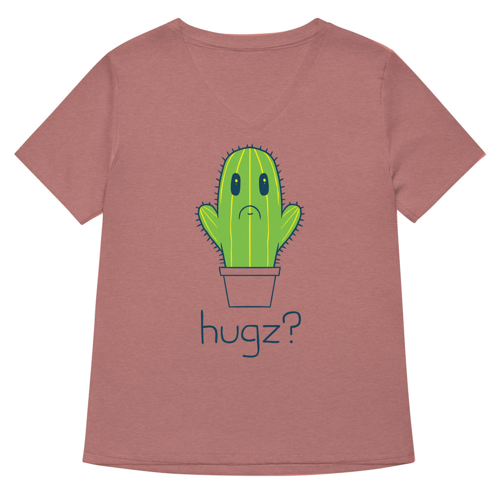 Hugz? Cactus Women's V-Neck Tee product image 2