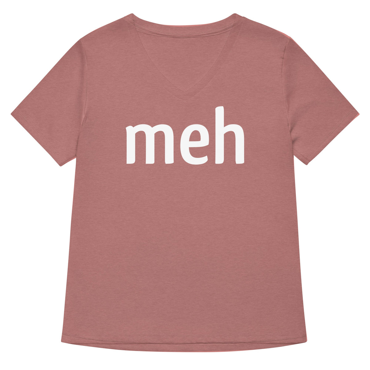 Meh Shirt Women's V-Neck Tee product image 5