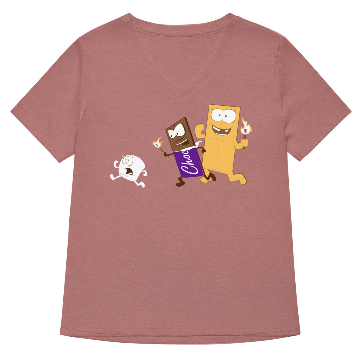 S'more Women's V-Neck Tee product image 2