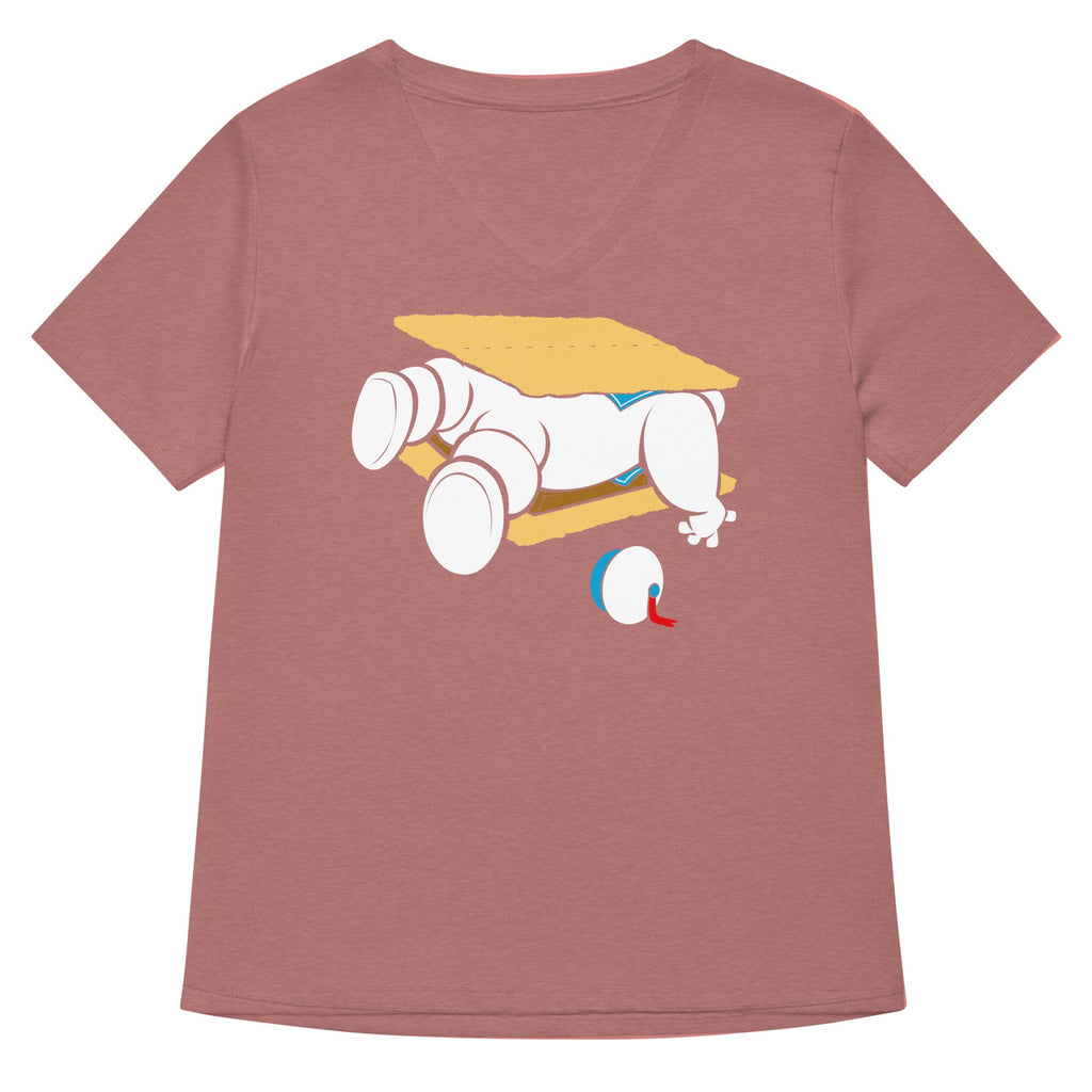 Stay S'more Women's V-Neck Tee product image 5