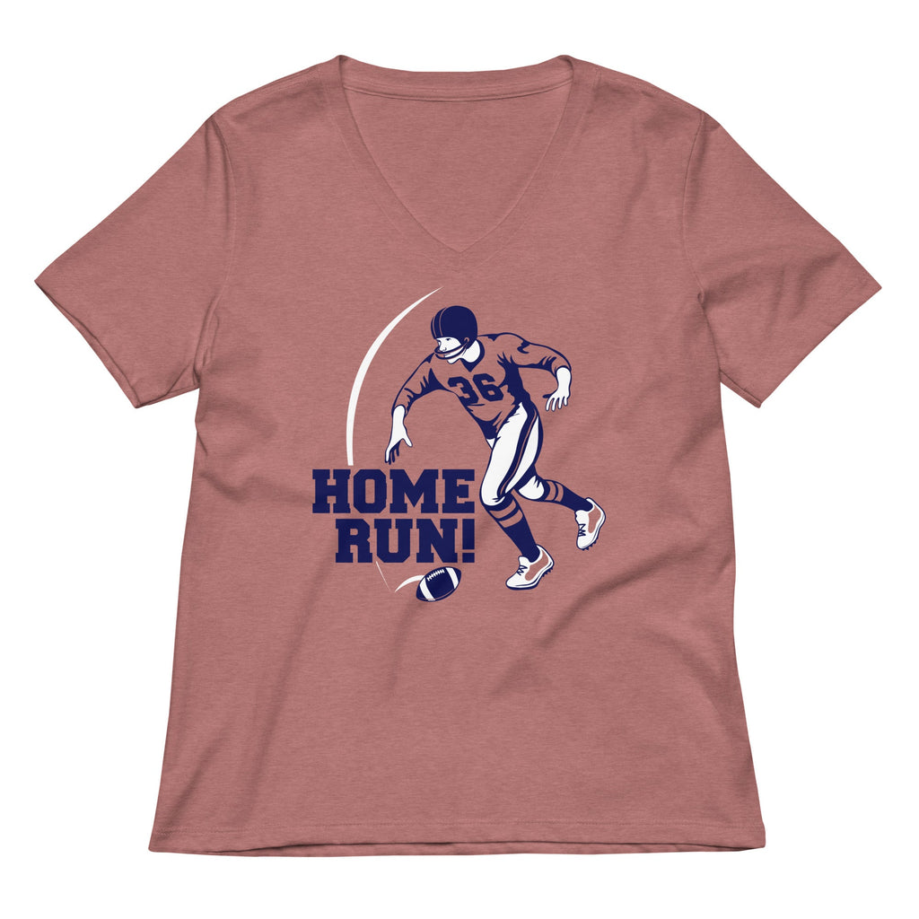 Home Run! Women's V-Neck Tee product image 2