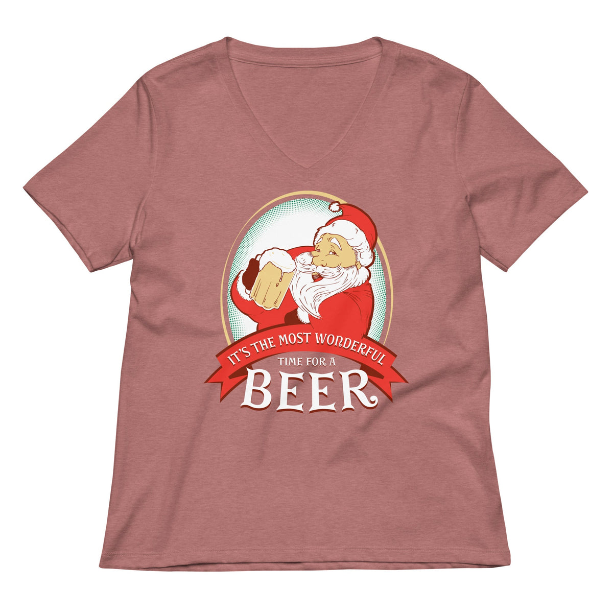 It's the Most Wonderful Time Women's V-Neck Tee product image 5