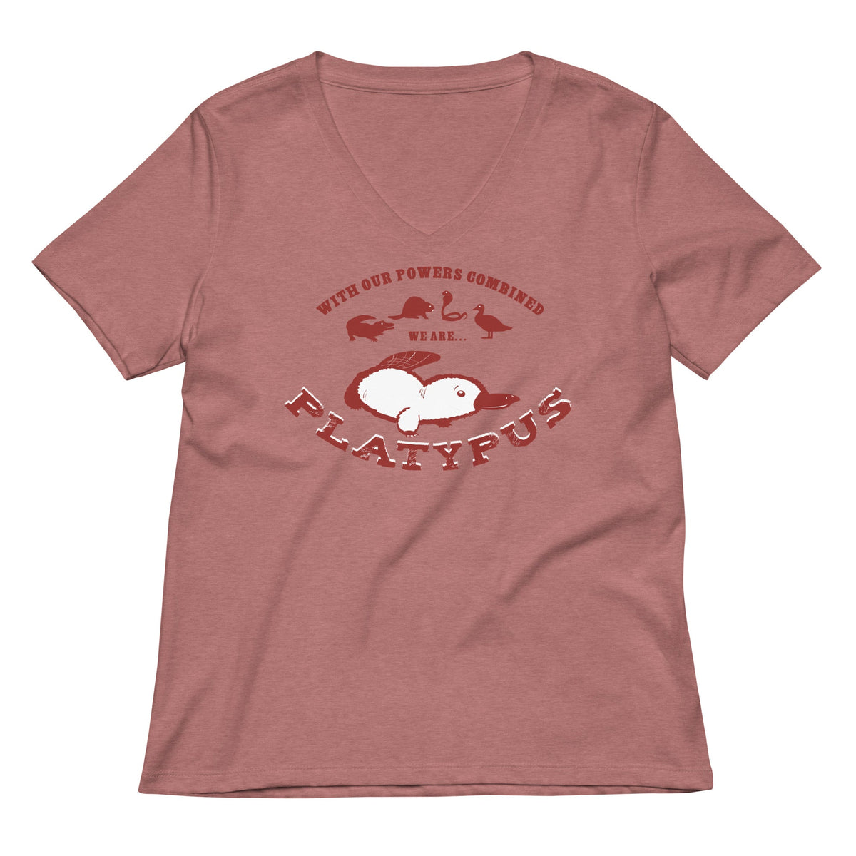 Our Powers Combined... Women's V-Neck Tee product image 1