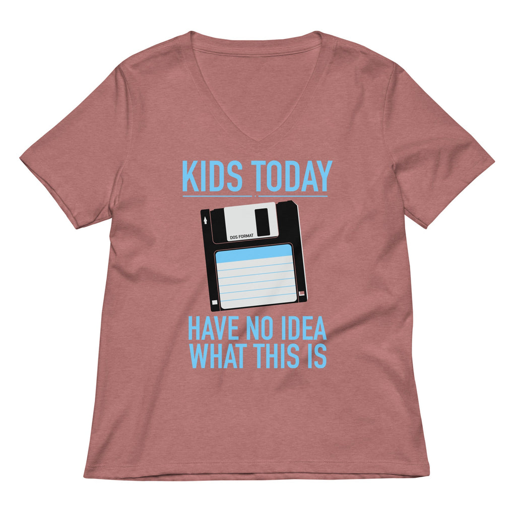 Kids Today Have No Idea What This Is Women's V-Neck Tee product image 2