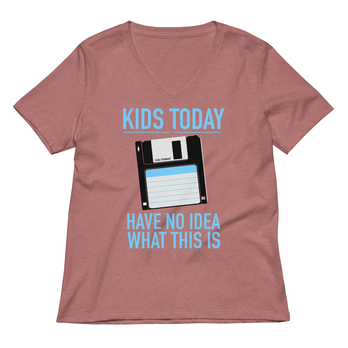Kids Today Have No Idea What This Is Women's V-Neck Tee product image 2